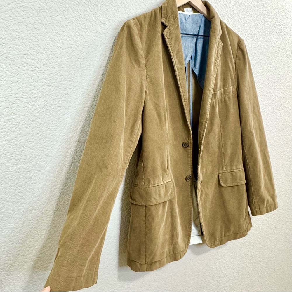 J.Crew Corduroy Blazer Jacket Brown Size S (Unisex: Men’s S/Women’s M-L) - Picture 6 of 11